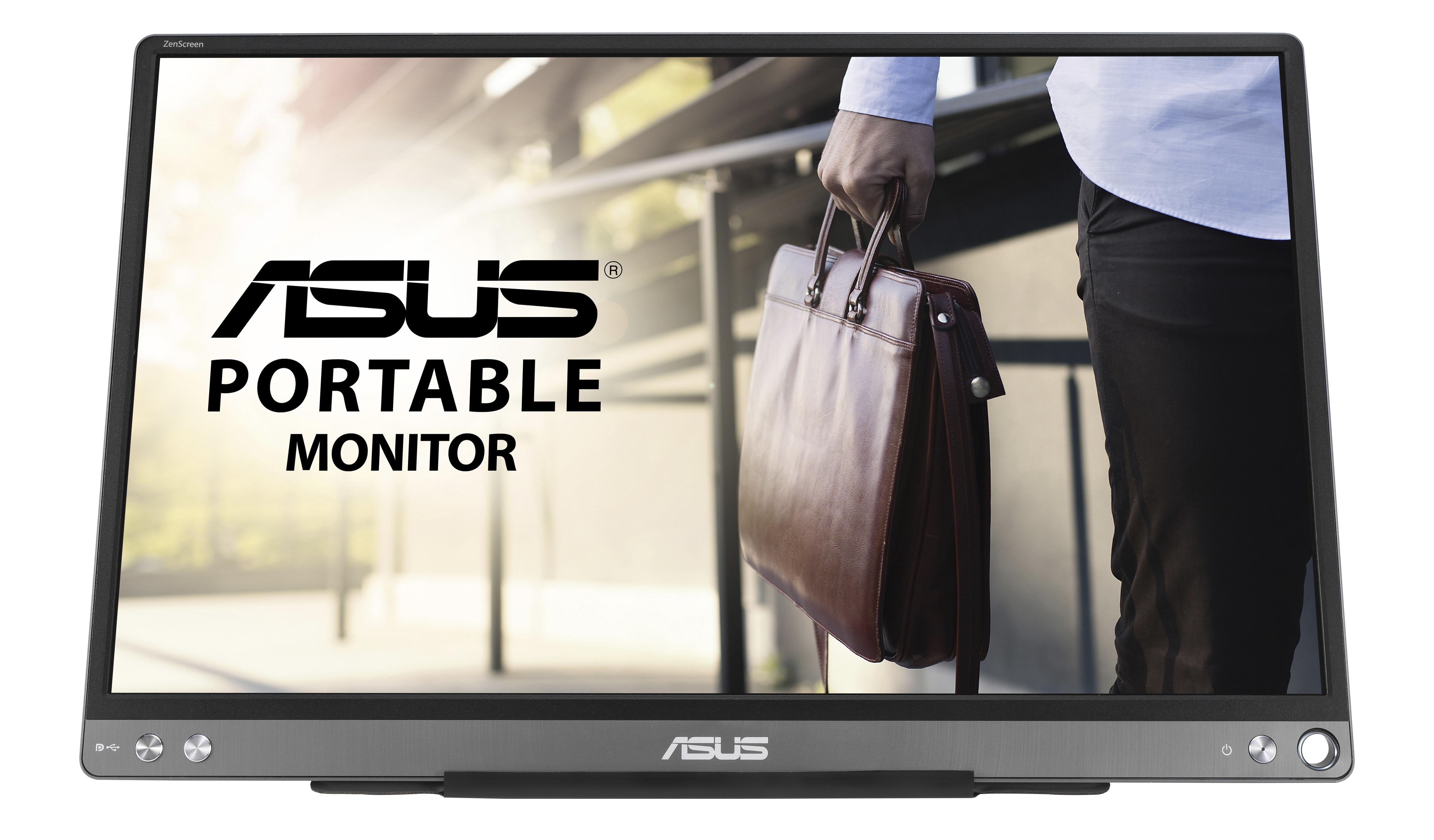 ASUS ZenScreen MB16ACE LED display 39,6 cm [15.6] 1920 x 1080 Pixel Full HD Grigio (N Mb16Ace 39.6 Cm [15.6] - 1920 X 1080 Pixe