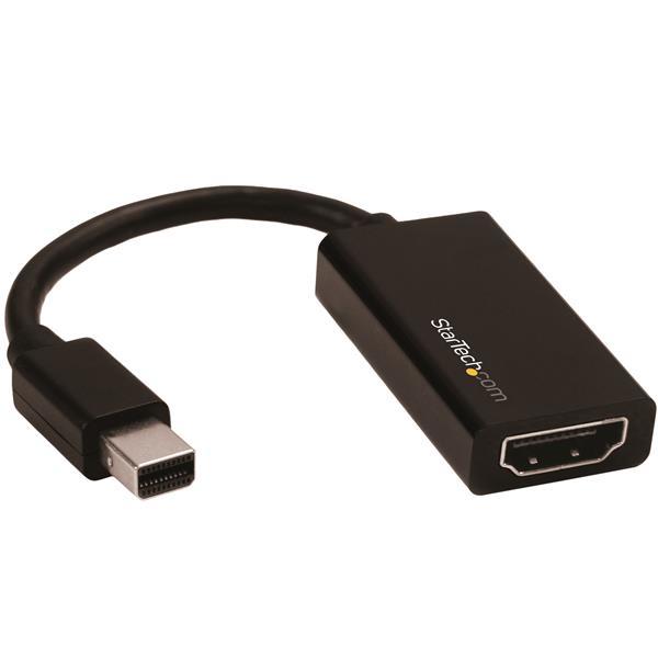 StarTech.com Adattatore Mini DisplayPort a HDMI Attivo 2.0 4K 60Hz - Convertitore Video mDP 1.4 a HDMI - Dongle Mini DP o Thund