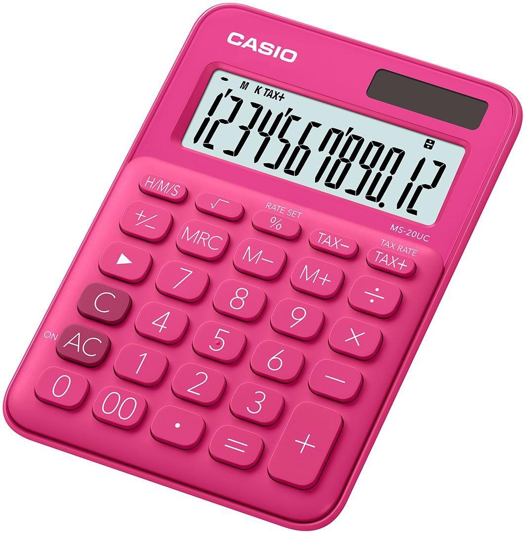 Calcolatrice Desktop Basic Rossa