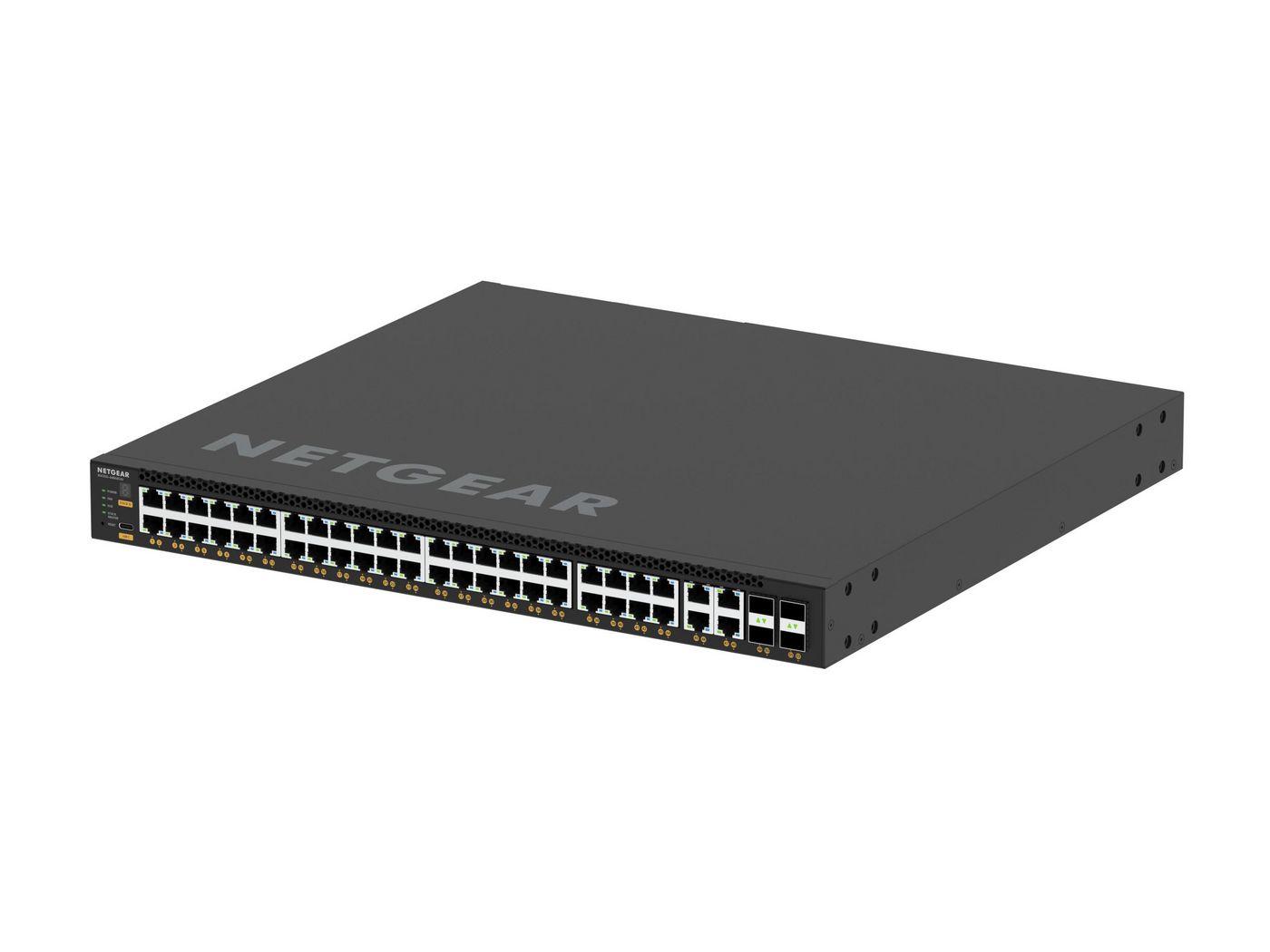 Switch managed 44x2,5G, 4x10G/Multi-gig PoE++ (base 194W, fino a 3.314W) e 4xSFP28 25g (MSM4352)