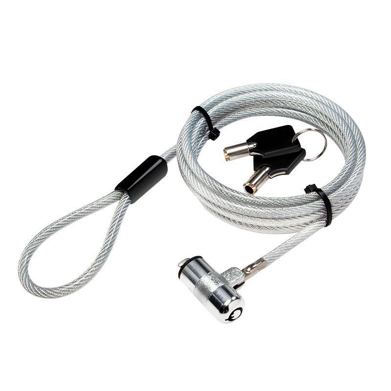 Cavo antifurto argento 1,8 M