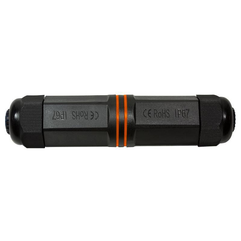 Connettore filo 2X RJ45 Nero