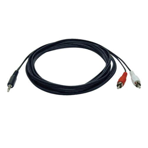 Tripp Lite P314-006 cavo audio 1,83 m 3.5mm 2 x RCA Nero
