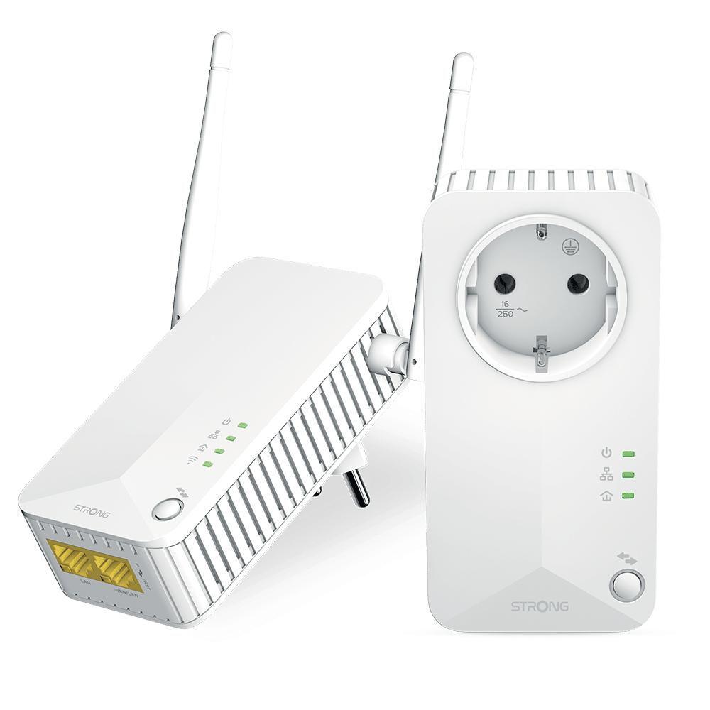Potente kit Powerline Wi-Fi 600 POWERLWF600DUOEUV2
