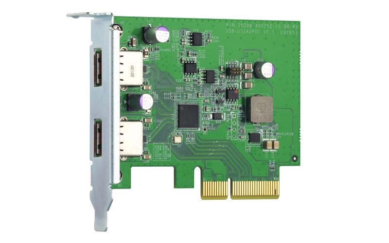 QNAP QXP-10G2U3A scheda di interfaccia e adattatore Interno USB 3.2 Gen 2 3.1 Gen 2 (USB 3.2 Gen 2 dual-port PCIe expansion car