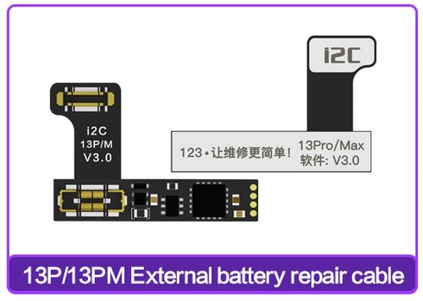 Cavo Flat sostituzione Batteria iPhone 13 Pro - 13 Pmax i2C