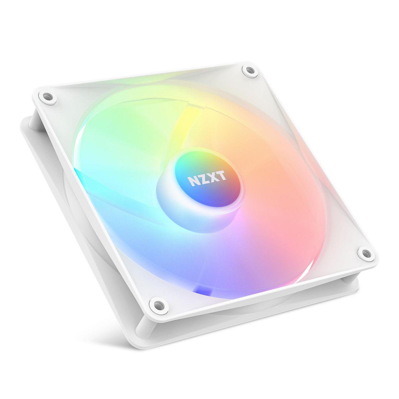 NZXT F140 RGB Core Case per computer Ventilatore 14 cm Bianco 1 pz (Case Acc NZXT F140 CORE RGB Series Fan)