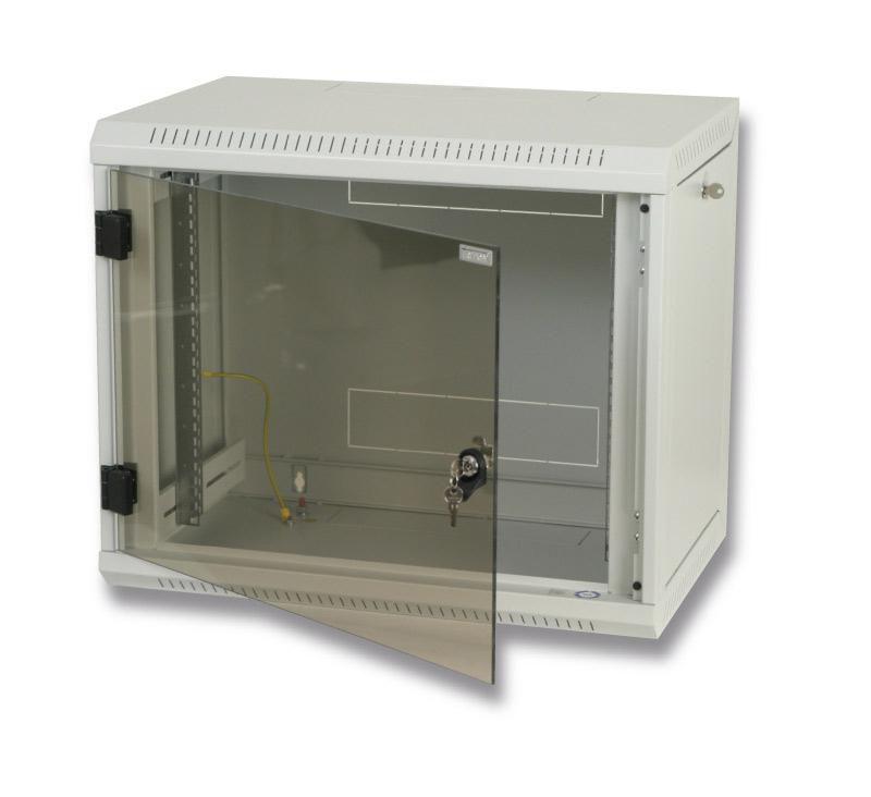 Montaggio a parete in rack da 19" 12U/400