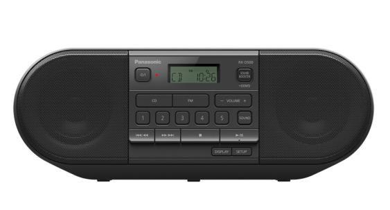 Rx-D500 Portatile Nero