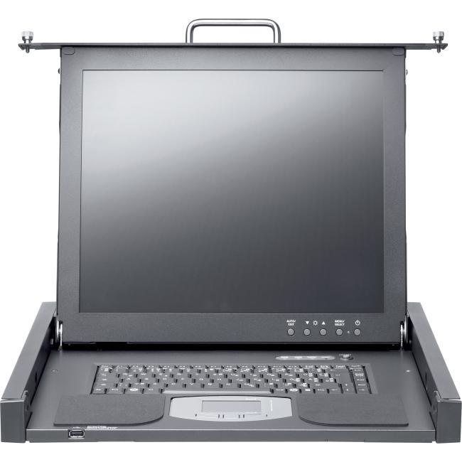 Fujitsu RC25 Console A rack 43,2 cm (17 ") 1280 x 1024 pixel Grigio 1u