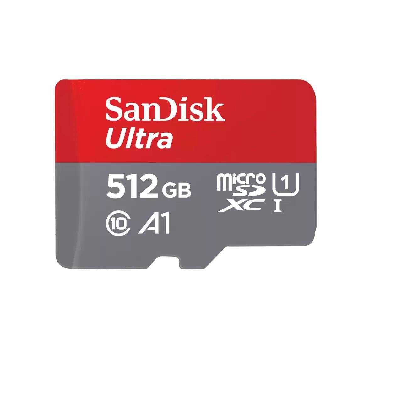Scheda di memoria Microsdxc da 512 Gb