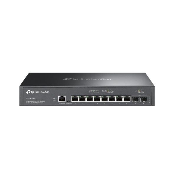 TP-Link Omada SG3210X-M2 switch di rete Gestito L2+ 2.5G Ethernet [100/1000/2500] 1U Nero (OMADA 8-PORT L2+ SWITCH - 8X 2.5GBAS