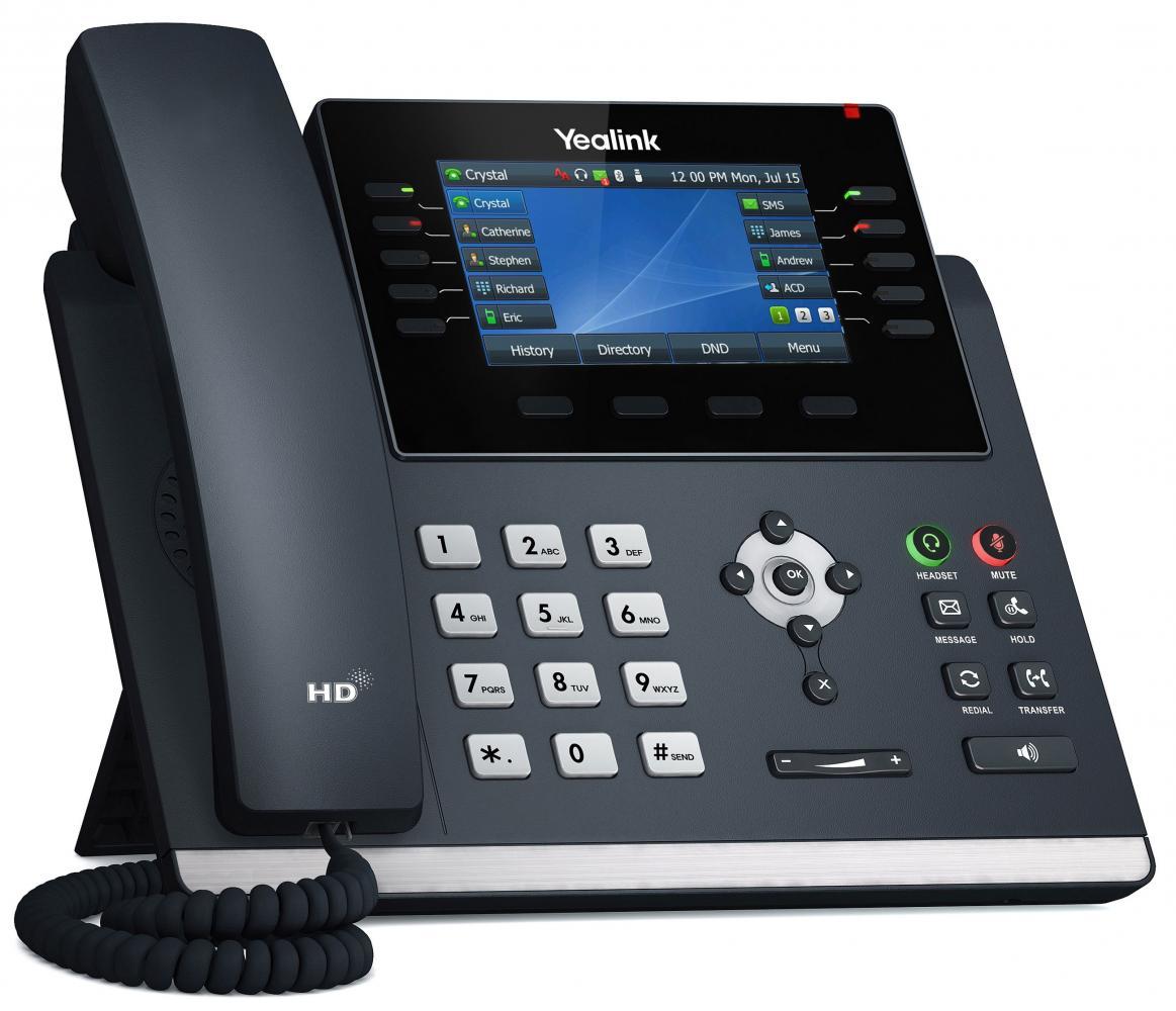 Yealink SIP-T46U telefono IP Grigio LCD Wi-Fi (YEALINK T46U PHONE)