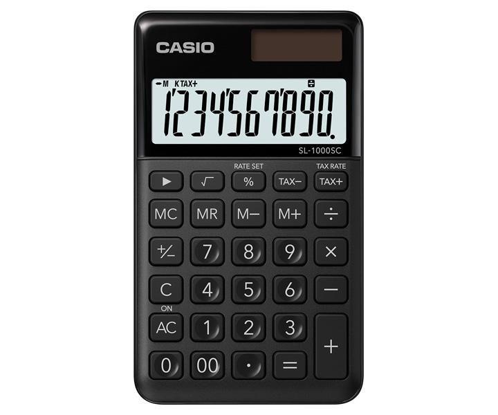 Calcolatrice tascabile Basic nera
