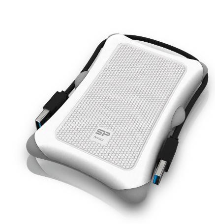Silicon Power Armor A30 Box esterno HDD Bianco 2.5"