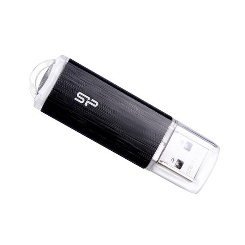 Silicon Power Ultima U02 unità flash USB 8 GB USB tipo A 2.0 Nero, Trasparente