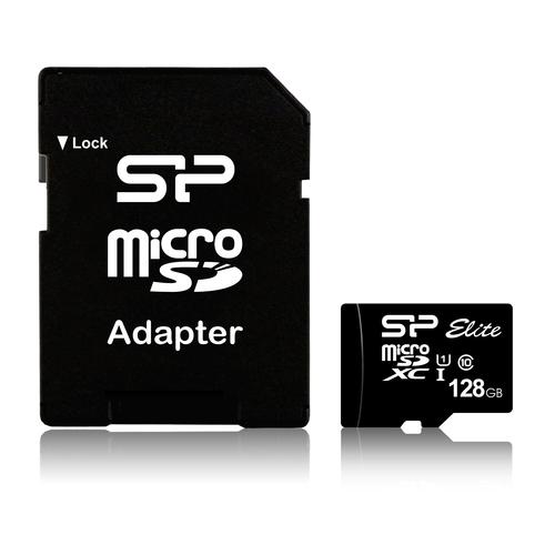 MicroSDXC UHS-I Classe 10 da 128 GB Silicon Power Elite