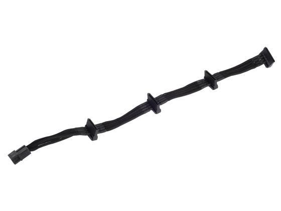 0,3 M, Molex 4P/4Xsata 11,8"