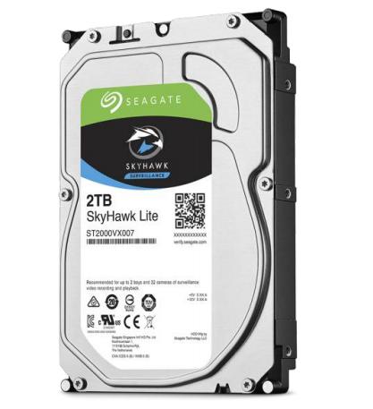 HD SEAGATE SKYHAWK SATA3 2TB 3.5" 5900 RPM 64mb cache 24x7 - SV35 - (Ideali per DVR/PVR) ST2000VX007