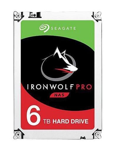 HD SEAGATE IRON WOLF PRO SATA3 6TB 3.5" 7200 RPM 256mb cache 24x7 - NAS HDD - ST6000NE000 - Gar. 5 anni/2Y SERVIZIO RESCUE