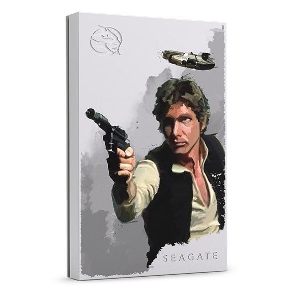 Seagate Game Drive Han Solo Special Edition FireCuda disco rigido esterno 2 TB 3.2 Gen 1 3.1 Gen 1 Grigio (Seagate FireCuda Gam