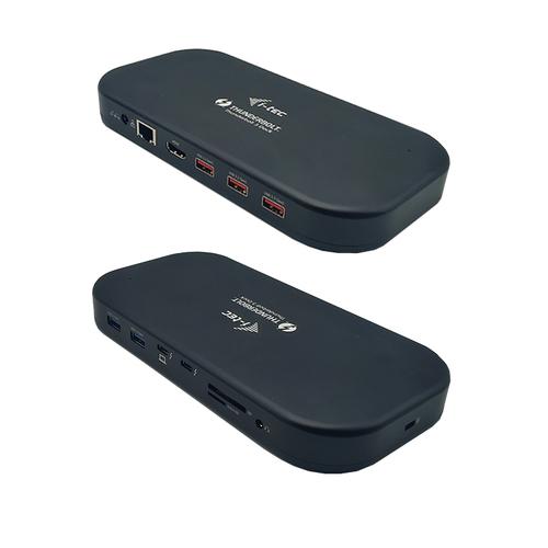 i-tec TB3HDMIDOCKPD replicatore di porte e docking station per notebook Cablato Thunderbolt 3 Nero
