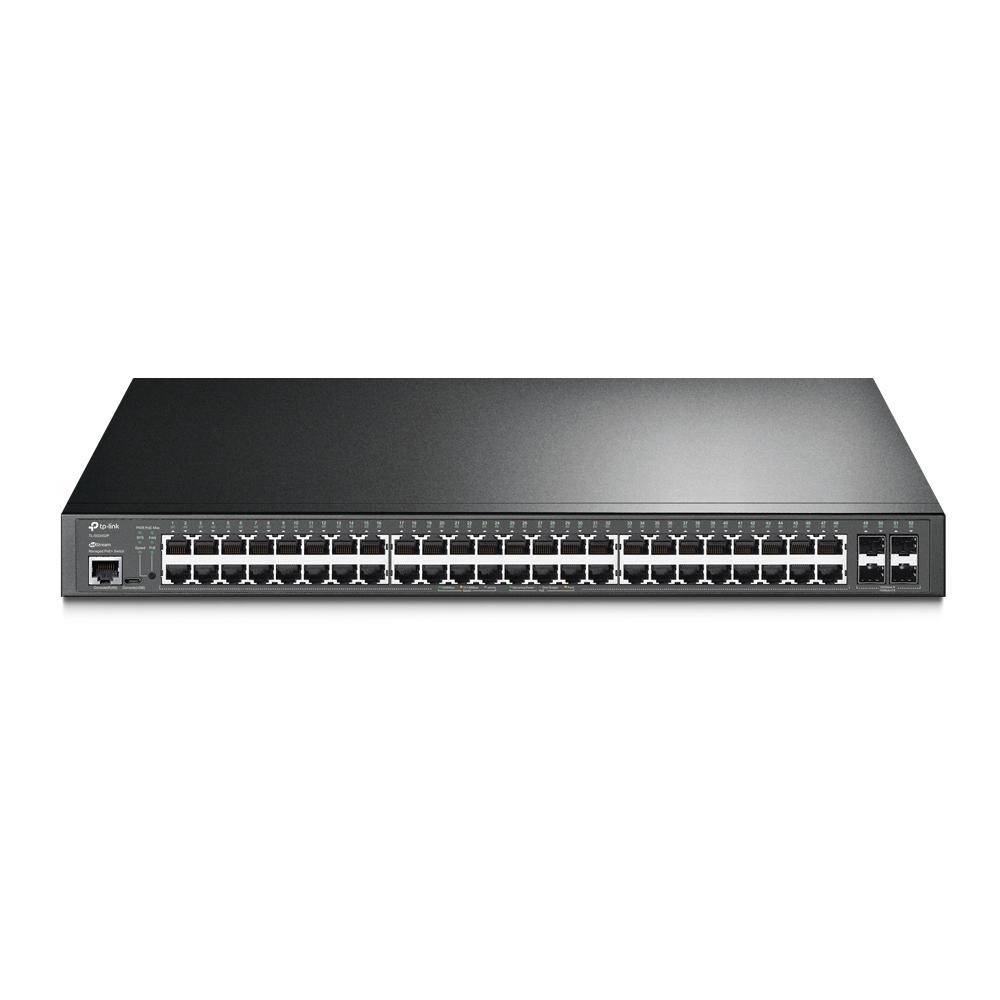 TP-Link JetStream TL-SG3452P switch di rete Gestito L2/L3 Gigabit Ethernet (10/100/1000) Supporto Power over Ethernet (PoE) 1U
