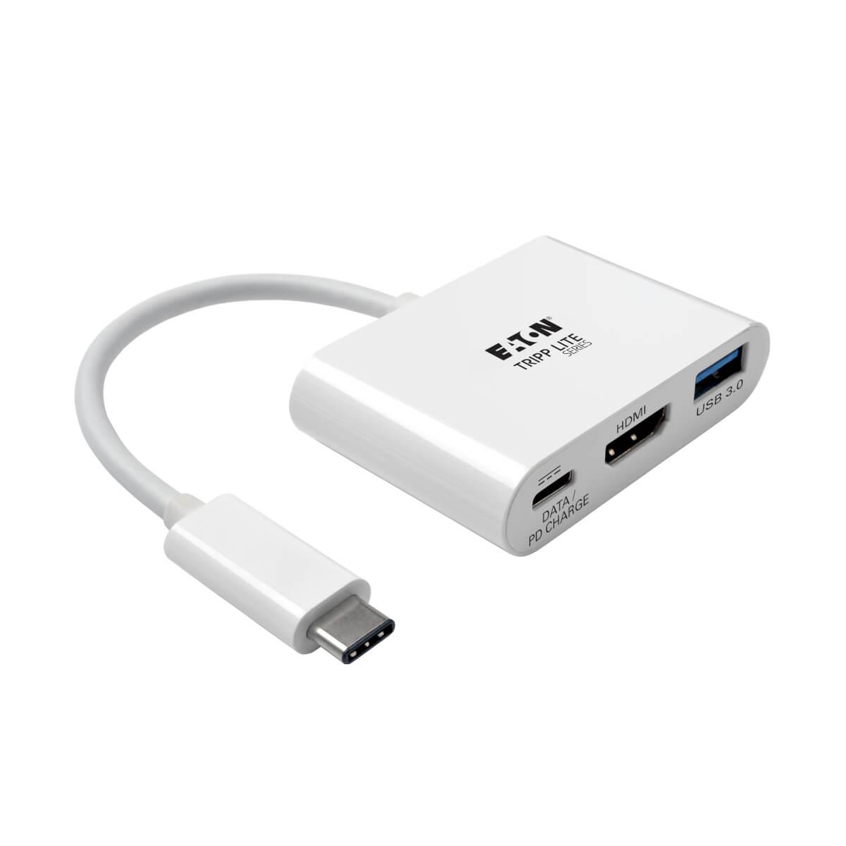 Tripp Lite U444-06N-H4U-C adattatore grafico USB 3840 x 2160 Pixel Bianco