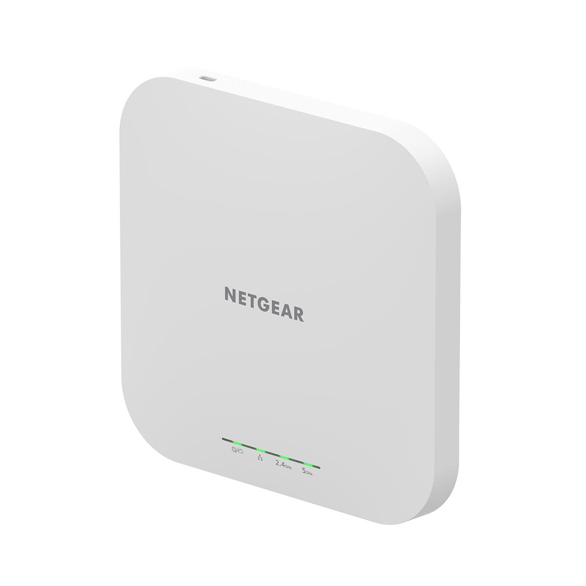 NETGEAR Insight Cloud Managed WiFi 6 AX1800 Dual Band Access Point (WAX610) 1800 Mbit/s Bianco Supporto Power over Ethernet (Po