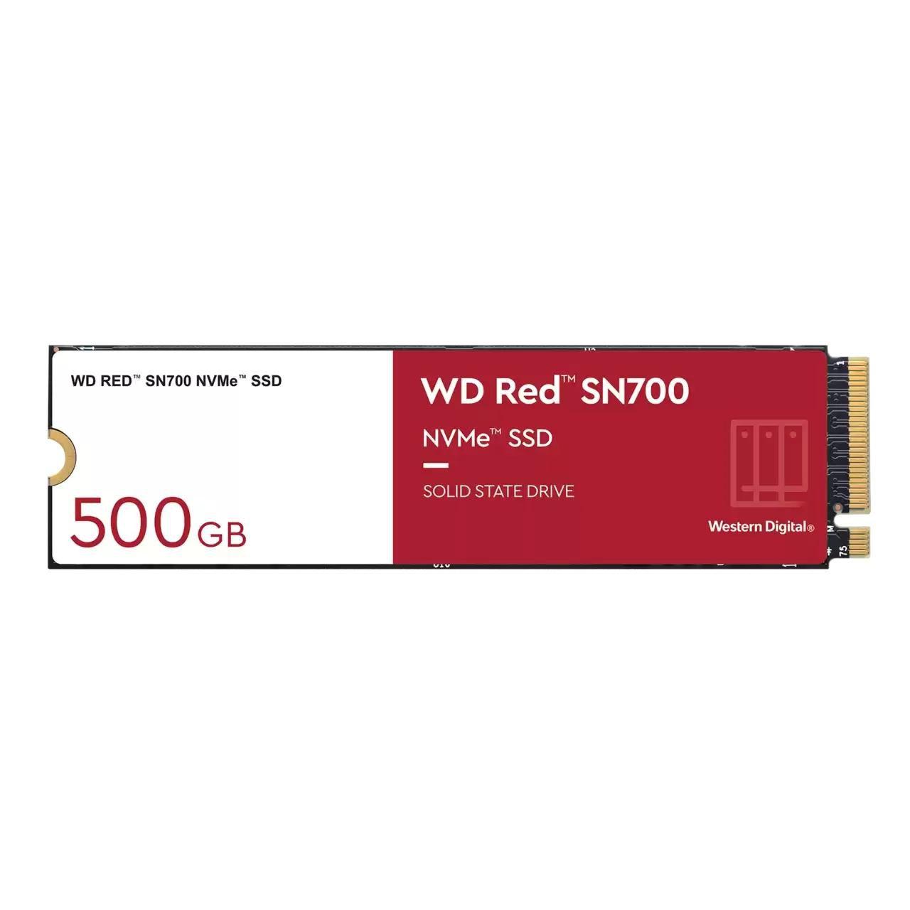 Western Digital WD Red SN700 500 GB M.2 PCI Express 3.0 NVMe (WD Red SN700 WDS500G1R0C - 500GB - PCI)