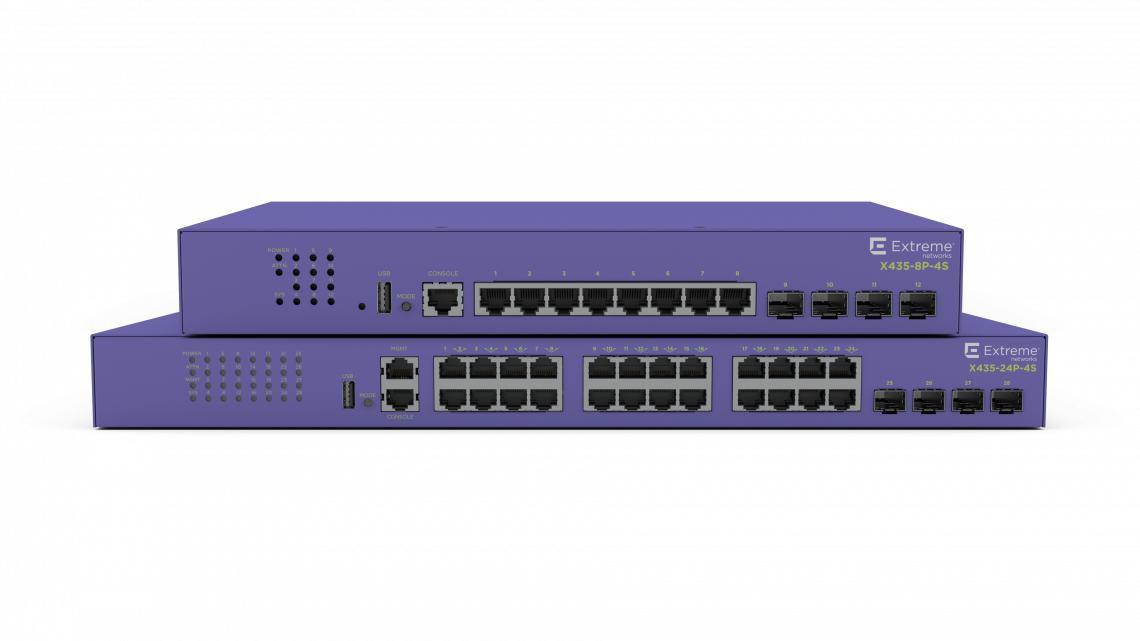 Extremeswitching X435 gestito