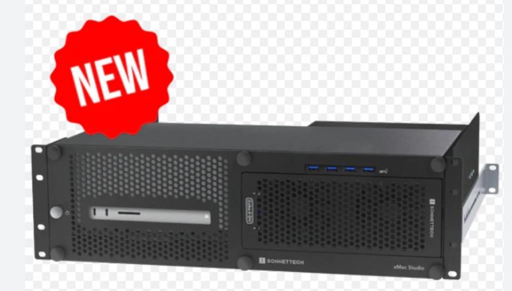 Rack Sonnet XMAC-STD-IIDV con carta di espansione ECHO II DV (MacMini 2010/2011, MacMini server)