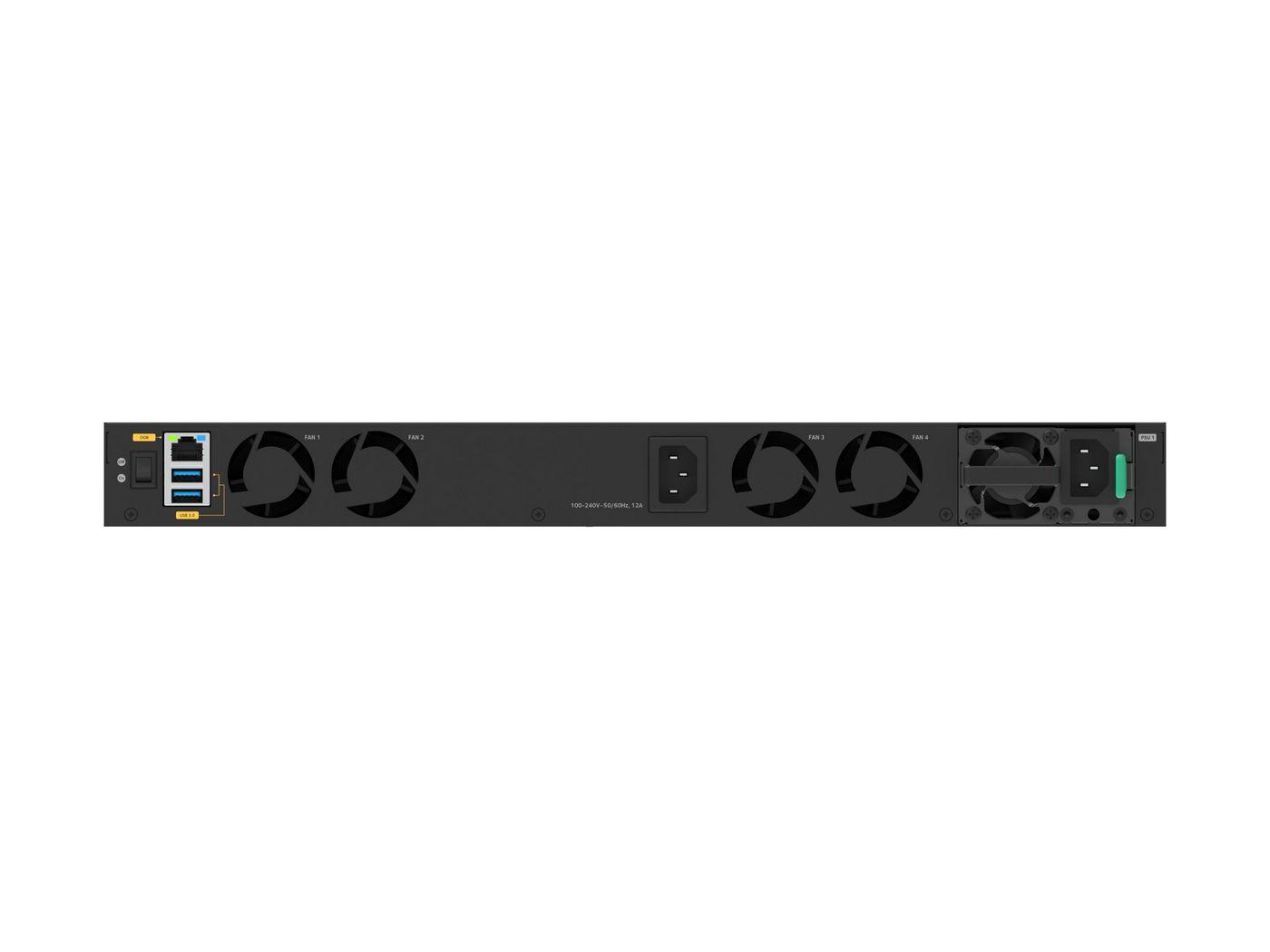 Switch Fully Managed 24x10G/Multi-Gig PoE+ (base 576W, fino a 720W) e 4xSFP28 25g