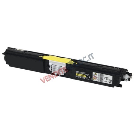 TONER RIGENERATO PER EPSON S050554 ACULASER C1600 - GIALLO - STAMPA 2.700 PAGINE