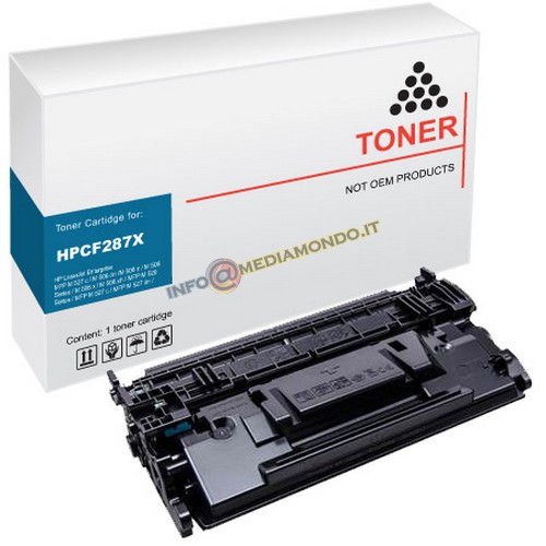 TONER COMPATIBILE HP CF287X...