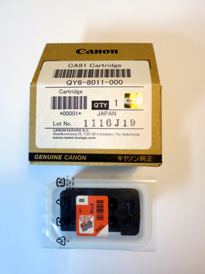 TESTINA ORIGINALE CANON QY6-8011 - NERO - PER PIXMA G1500 G2500 G3500 G4500